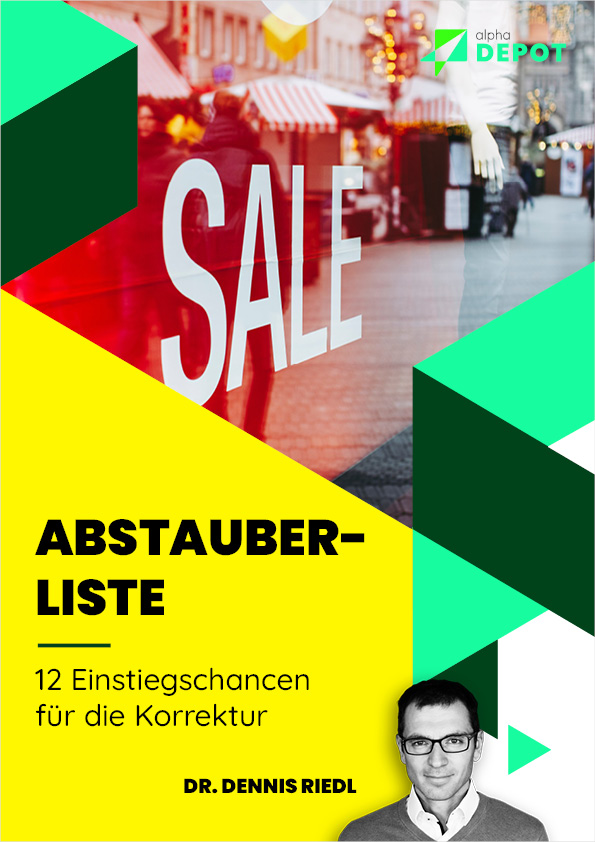 Die Abstauberliste von Dr. Dennis Riedl