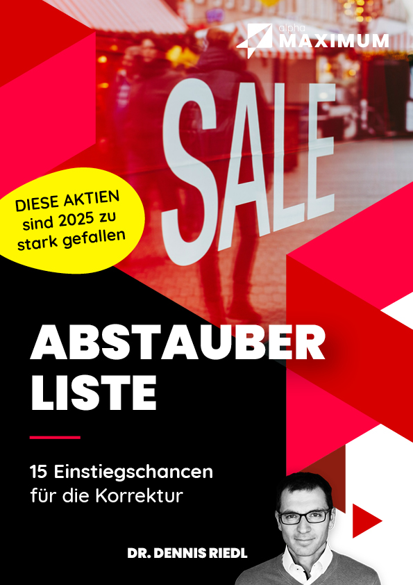 Die Abstauberliste von Dr. Dennis Riedl