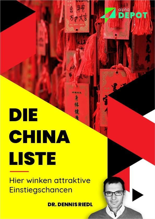Die China-Liste von Dr. Dennis Riedl