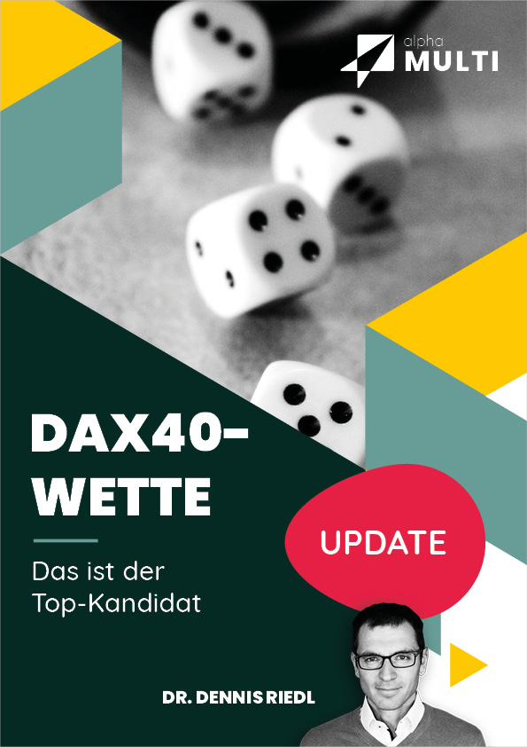 Die DAX40-Wette von Dr. Dennis Riedl