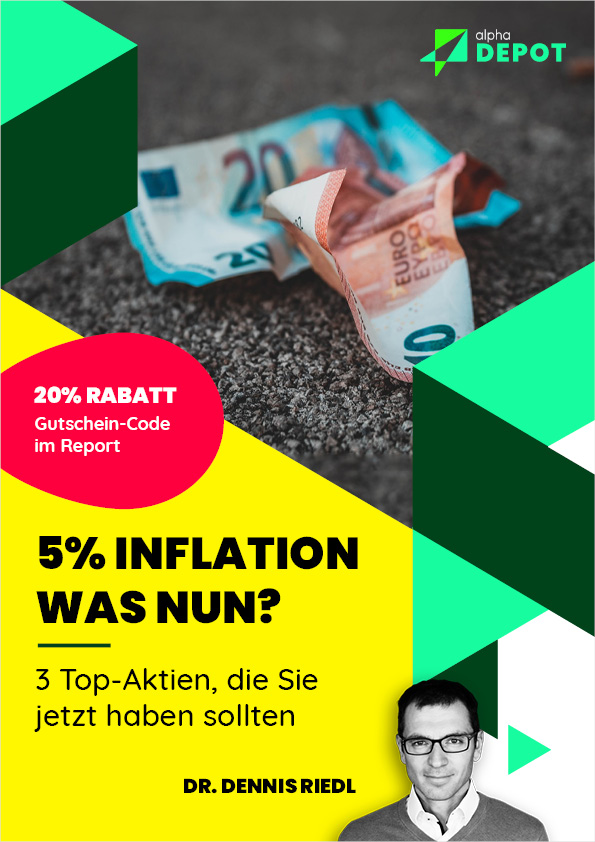 5% Inflation - Was nun? 3 Top-Aktien von Dr. Dennis Riedl