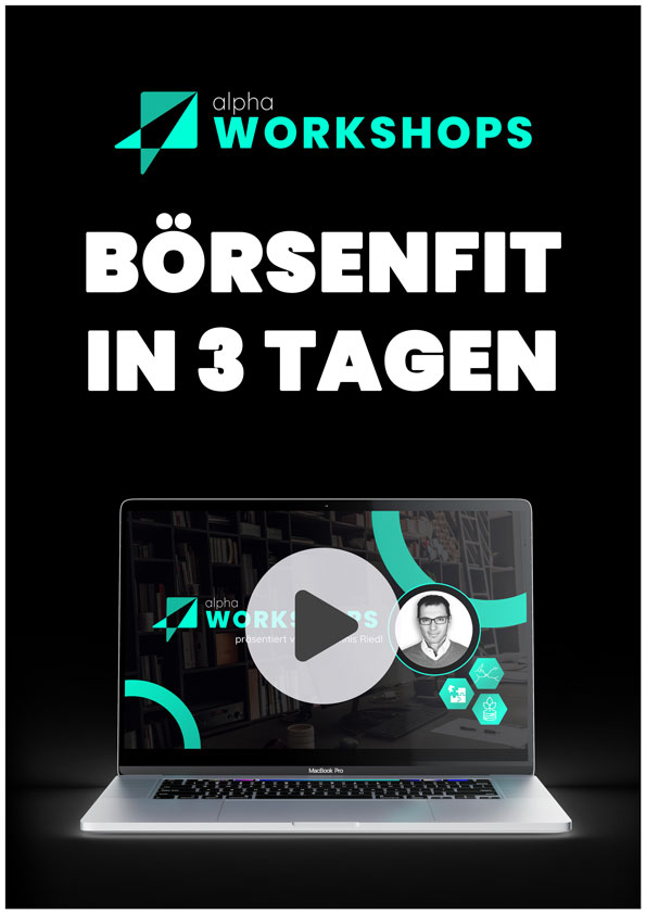 Kostenloser Workshop: Börsenfit in 3 Tagen